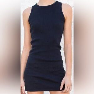 Brandy Melville holly tank dress in navy